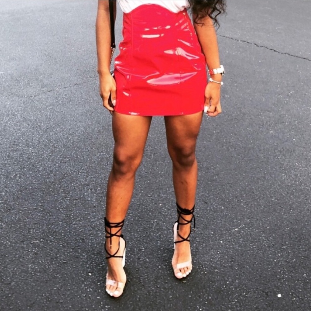 Unicorn Universe Red Corset Skirt